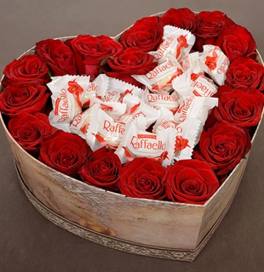 Сердце с рафаэлой