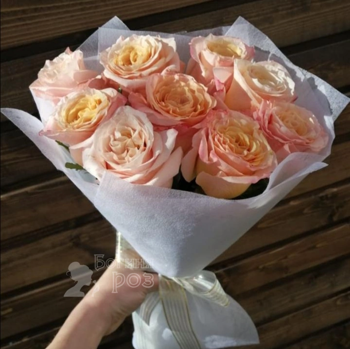 Букет из роз &laquo;Пионовидный&raquo;