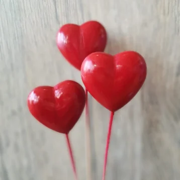 Сердце в букет