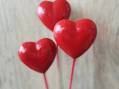 Сердце в букет