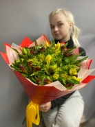 Букет из Альстромерии 0