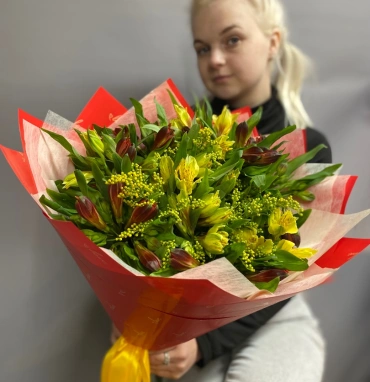 Букет из Альстромерии