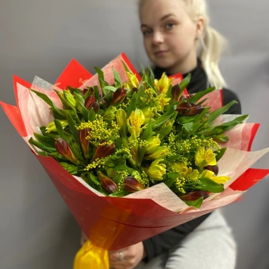 Букет из Альстромерии