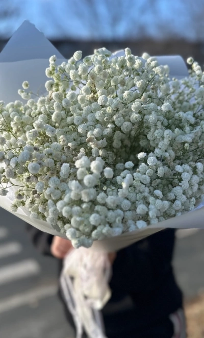 Букет из гипсафилы «Облако»