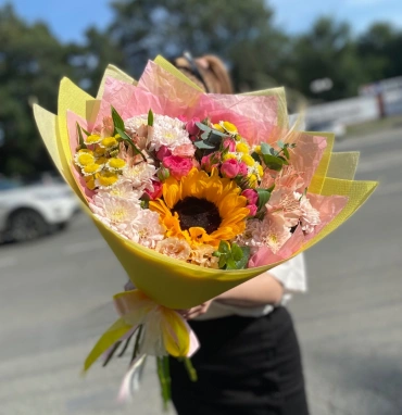 Во главе подсолнух