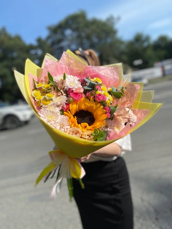 Во главе подсолнух