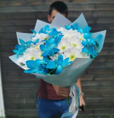 Голубые бабочки