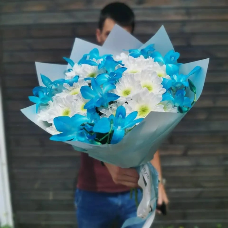 Голубые бабочки