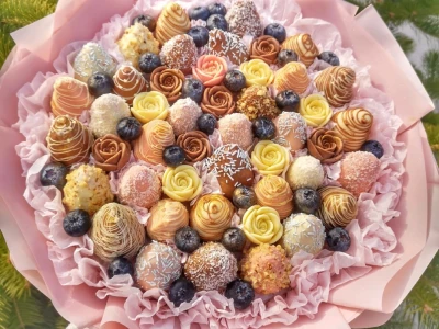 Клубника с шоколадом