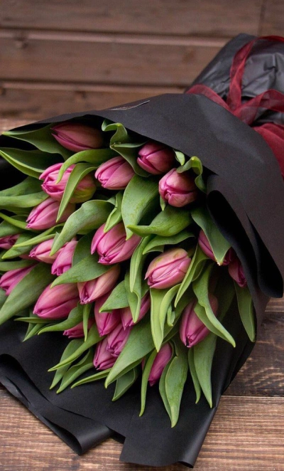 Стильные тюльпаны