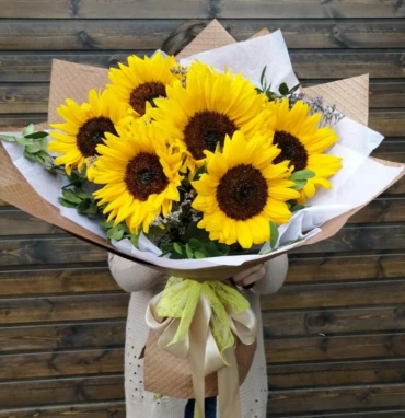 Подсолнухи