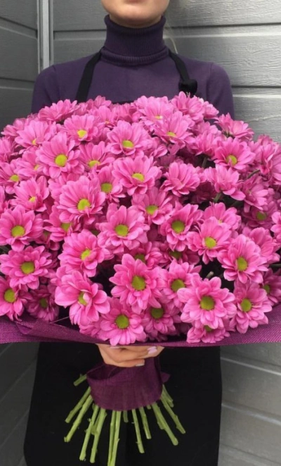 Букет хризантем