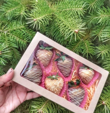 Клубника в шоколаде 6 Шт