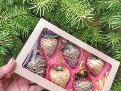 Клубника в шоколаде 6 Шт