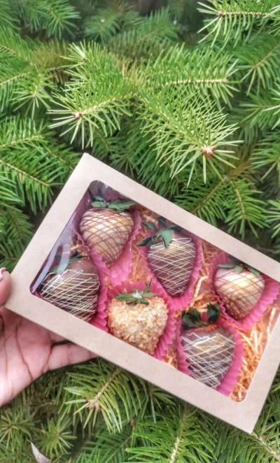 Клубника в шоколаде 6 Шт