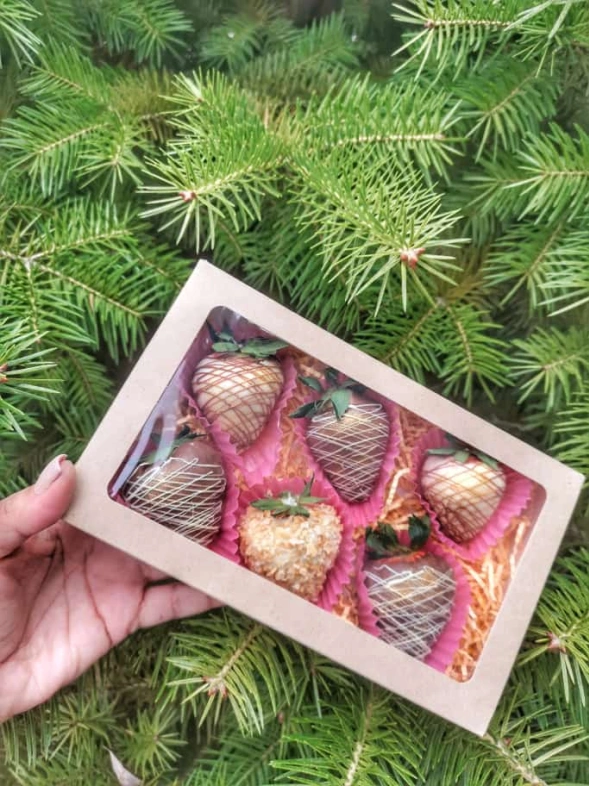 Клубника в шоколаде 6 Шт