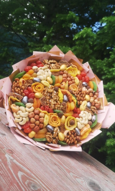 Букет съедобный