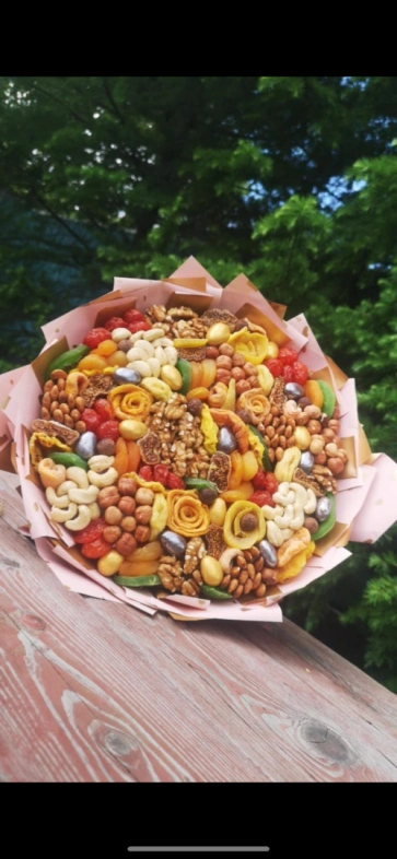 Букет съедобный