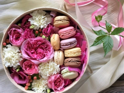 Розовый закат любви